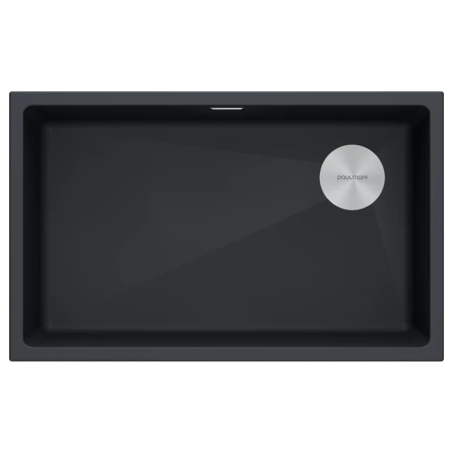 Кухонная мойка LUMI 74 UNI-SKEW из искусственного гранита прямоугольная