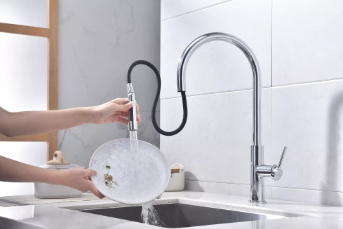 Смеситель Paulmark Senso сенсорный с режимами душ / струя Хром CR