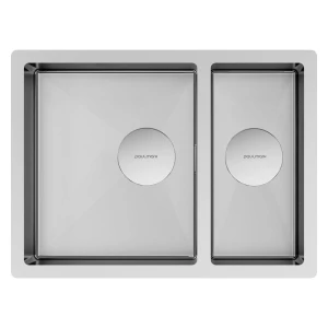 Кухонная мойка NEXT 58/2S UNI из нержавейки двойная