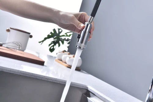 Смеситель Paulmark Galant с подключением к фильтру для воды однорычажный Хром CR