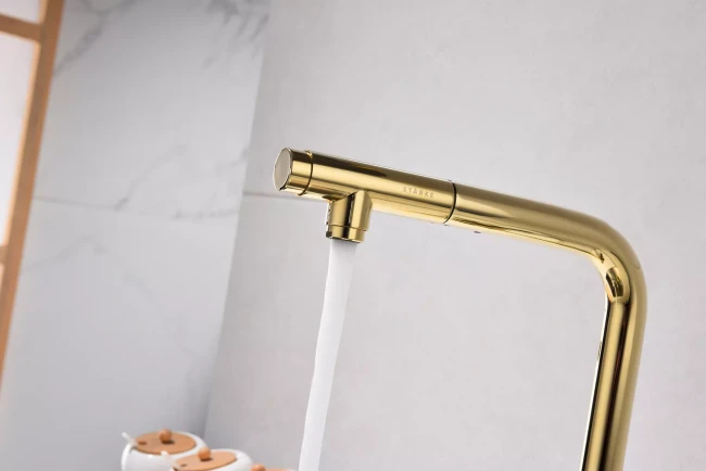 Смеситель с подключением к фильтру для воды с выдвижным изливом Paulmark Viper