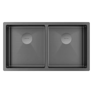Кухонная мойка NEXT 78/2 UNI из нержавеющей стали с двумя чашами