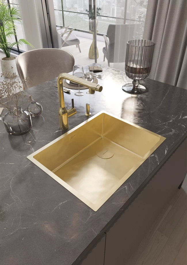 Смеситель с подключением к фильтру для воды с выдвижным изливом Paulmark Viper