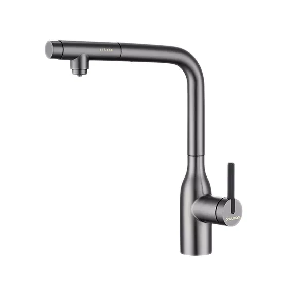 Смеситель с подключением к фильтру для воды с выдвижным изливом Paulmark Viper