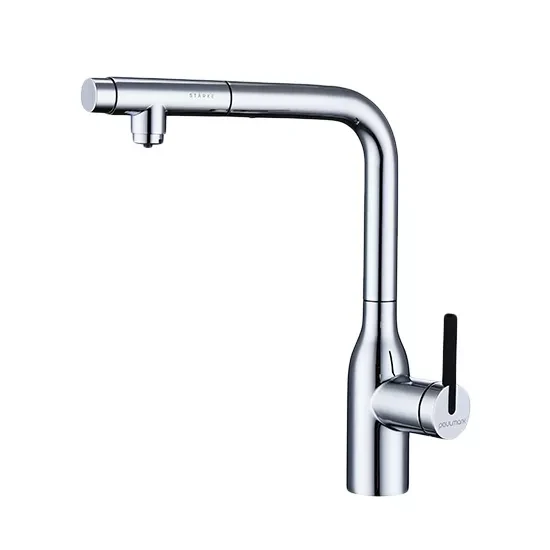 Смеситель с подключением к фильтру для воды с выдвижным изливом Paulmark Viper