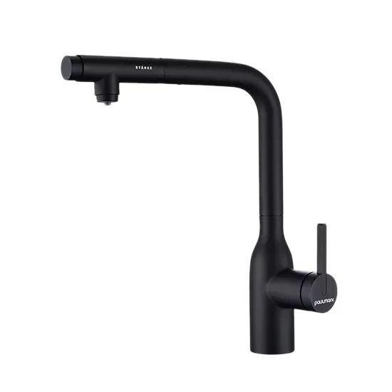 Смеситель с подключением к фильтру для воды с выдвижным изливом Paulmark Viper