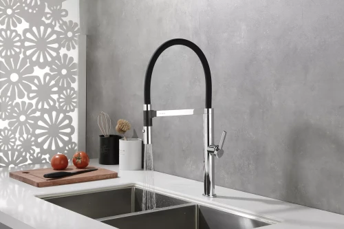 Смеситель Paulmark Leader с гибким изливом Хром CR