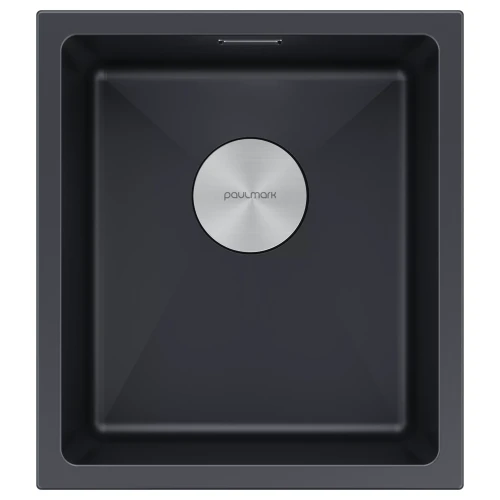 Кухонная мойка LUMI 41 UNI из искусственного гранита Антрацит