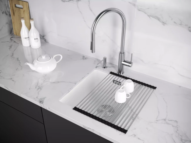 Кухонная мойка LUMI 41 UNI из искусственного гранита