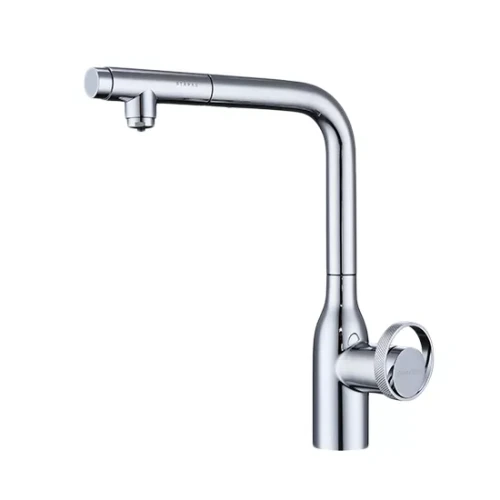 Смеситель с выдвижным изливом Paulmark Urban Хром CR