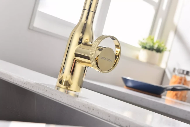 Смеситель с выдвижным изливом Paulmark Urban