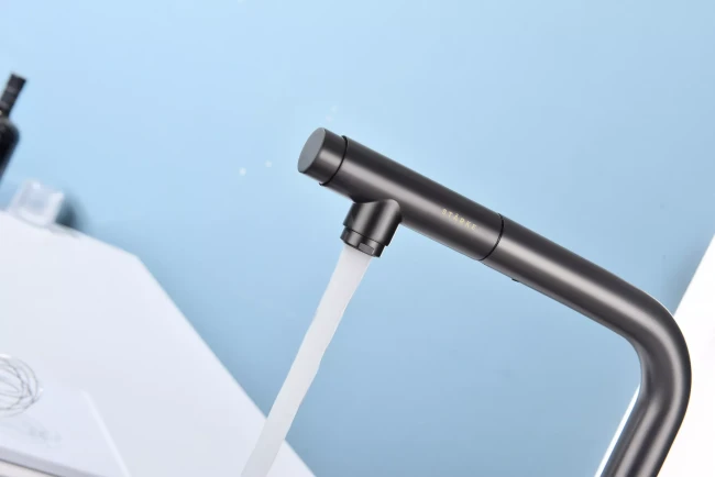 Смеситель с выдвижным изливом Paulmark Urban