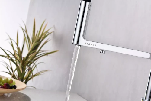 Смеситель Paulmark Tornado с подключением к фильтру для воды Хром CR