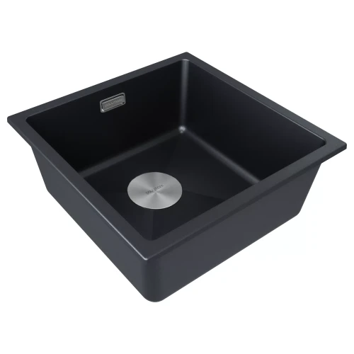 Кухонная мойка LUMI 45 UNI черный