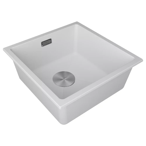 Кухонная мойка LUMI 45 UNI Белый матовый WH