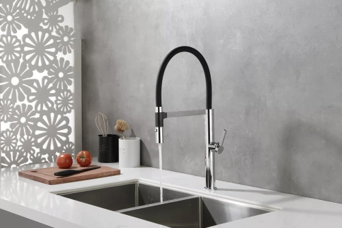 Смеситель Paulmark Leader с гибким изливом Хром CR