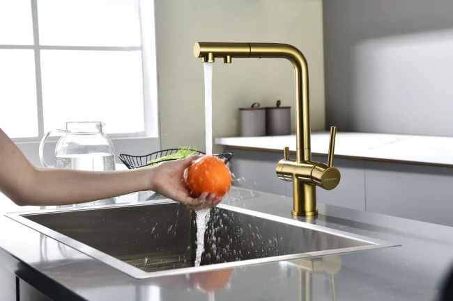 Смеситель SERPENTINE с подключением к фильтру для воды