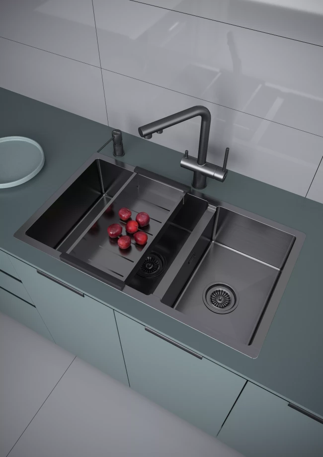 Смеситель SERPENTINE с подключением к фильтру для воды