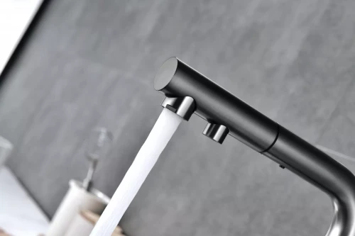 Смеситель SERPENTINE с подключением к фильтру для воды Вороненая сталь GM