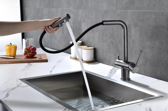 Смеситель SERPENTINE с подключением к фильтру для воды