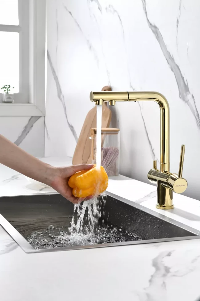 Смеситель SERPENTINE с подключением к фильтру для воды