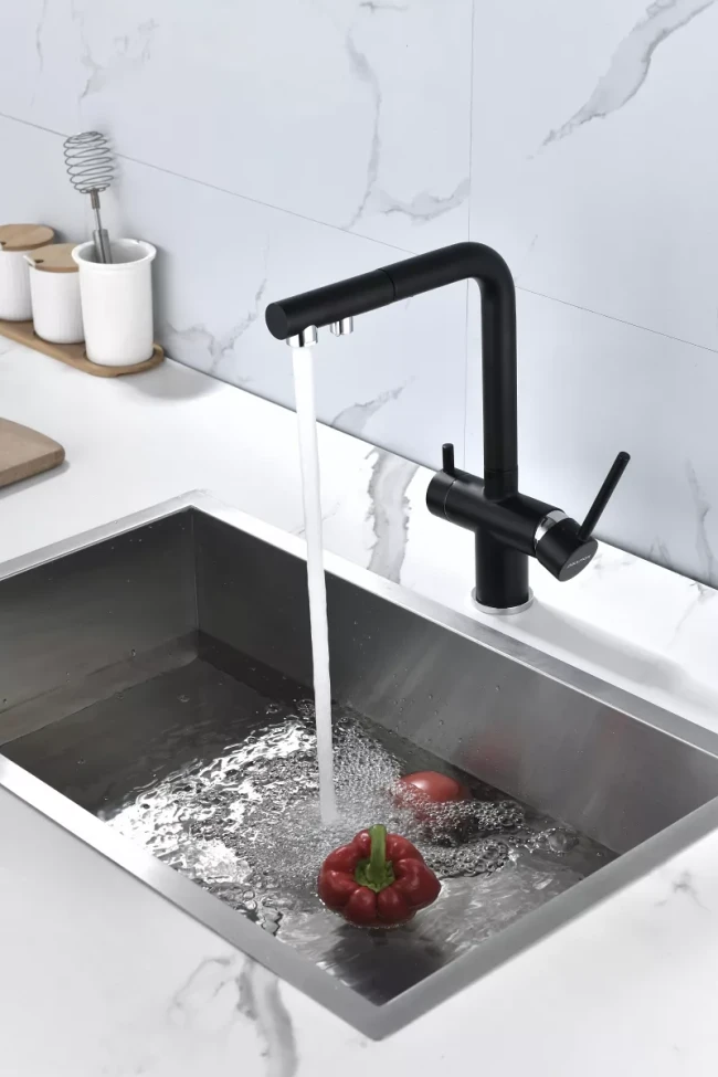 Смеситель SERPENTINE с подключением к фильтру для воды