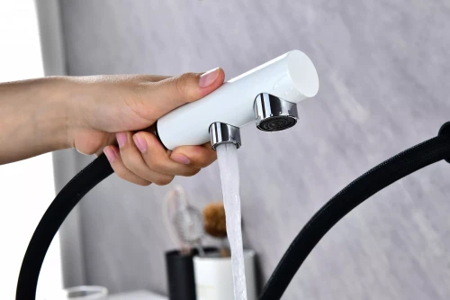 Смеситель SERPENTINE с подключением к фильтру для воды Белый матовый WH