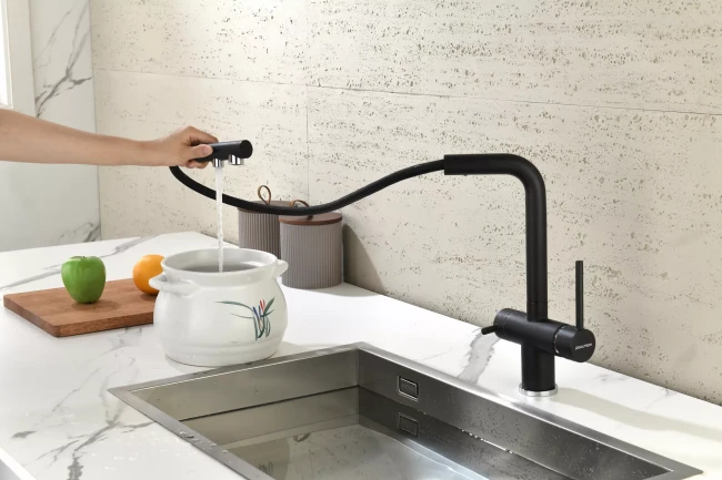 Смеситель SERPENTINE с подключением к фильтру для воды