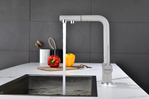 Смеситель SERPENTINE с подключением к фильтру для воды Графит DG