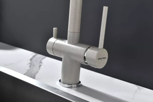 Смеситель SERPENTINE с подключением к фильтру для воды бежевый