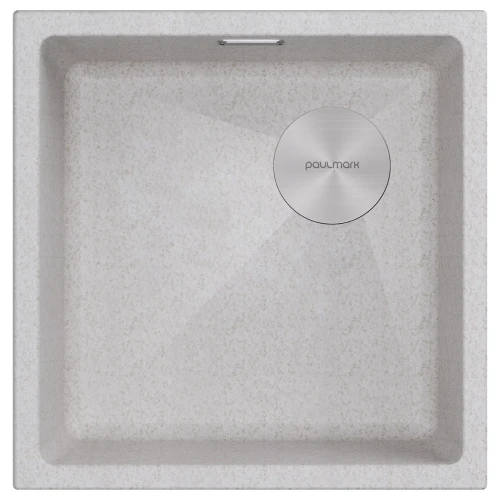 Кухонная мойка LUMI 45 UNI-SKEW из искусственного гранита бежевый