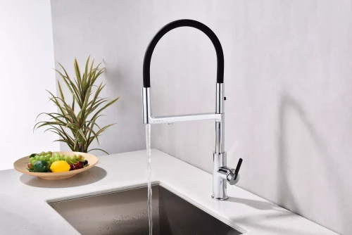 Смеситель Paulmark Tornado с подключением к фильтру для воды Хром CR