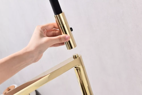 Смеситель Paulmark Tornado с подключением к фильтру для воды Золото G