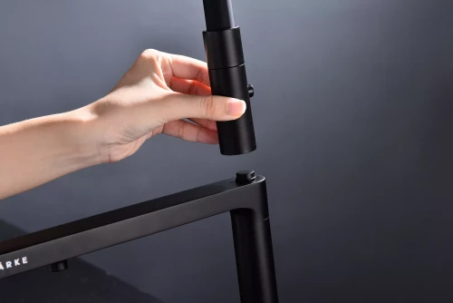 Смеситель Paulmark Tornado с подключением к фильтру для воды Антрацит