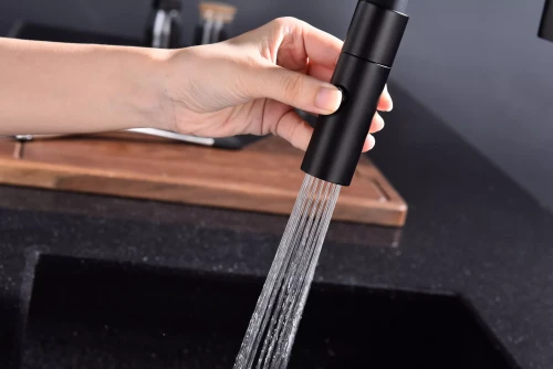 Смеситель Paulmark Tornado с подключением к фильтру для воды Антрацит