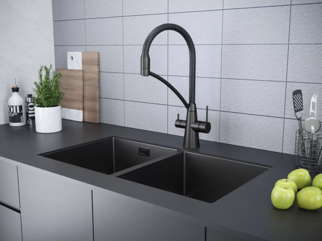 Смеситель Paulmark Siegen однорычажный с гибким шлангом