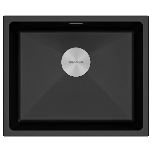 Кухонная мойка LUMI 55 UNI Черный гранит BL
