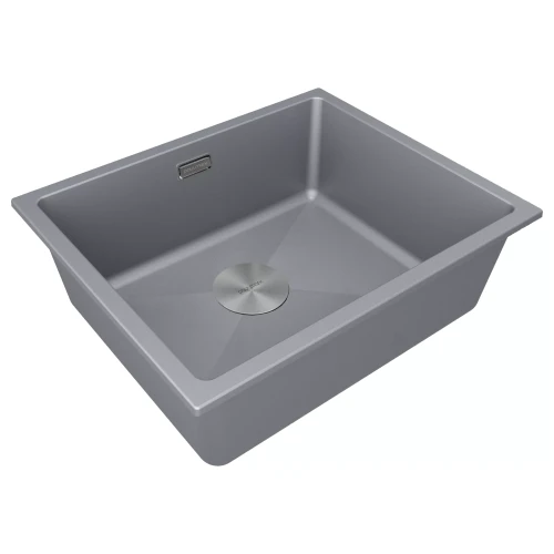 Кухонная мойка LUMI 55 UNI Серый металлик