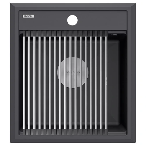 Кухонная мойка STEPIA 45 из искусственного гранита Антрацит