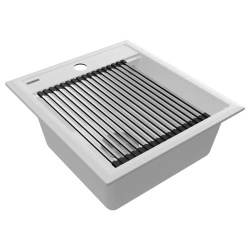 Кухонная мойка STEPIA 45 из искусственного гранита Белый матовый WH