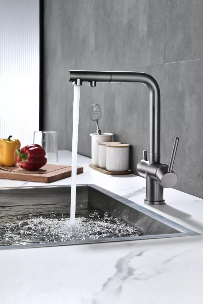 Смеситель SERPENTINE с подключением к фильтру для воды