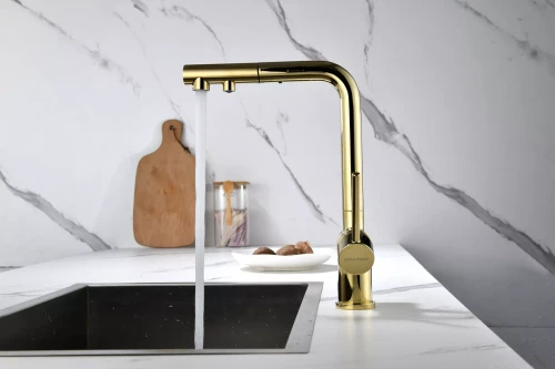 Смеситель SERPENTINE с подключением к фильтру для воды Золото G