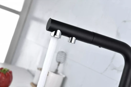 Смеситель SERPENTINE с подключением к фильтру для воды Антрацит