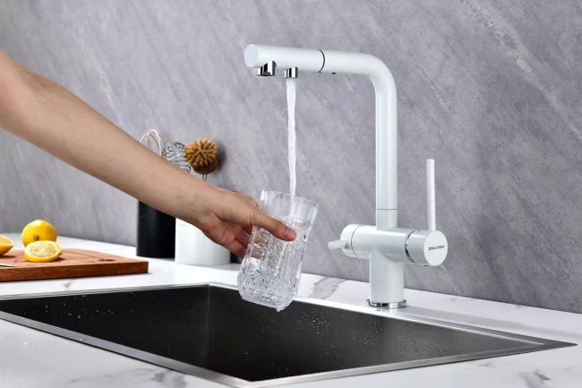 Смеситель SERPENTINE с подключением к фильтру для воды