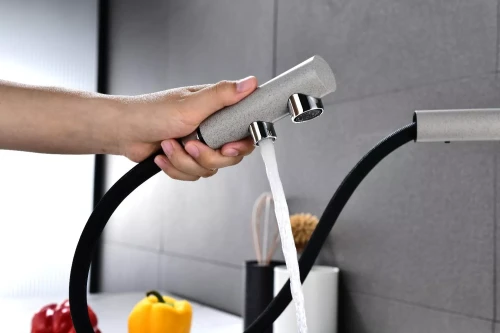 Смеситель SERPENTINE с подключением к фильтру для воды Серый GR