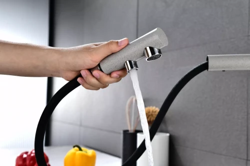 Смеситель SERPENTINE с подключением к фильтру для воды Графит DG