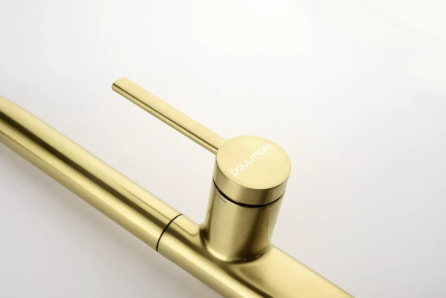 Смеситель Paulmark Neo латунный с поворотным изливом