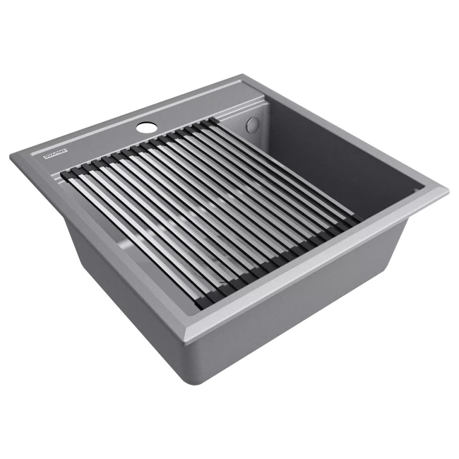 Кухонная мойка STEPIA 50 врезная из искусственного гранита