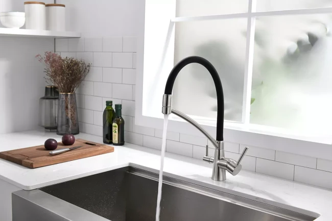 Смеситель Paulmark Siegen однорычажный с гибким шлангом