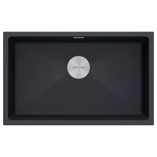 Кухонная мойка LUMI 74 UNI прямоугольная Антрацит